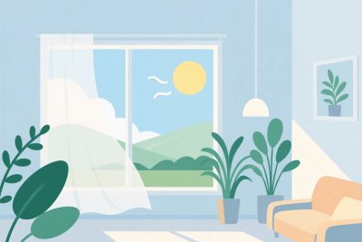 室内插画温馨场景 室内插画温馨场景