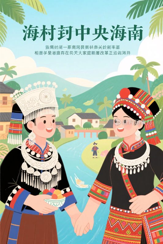 海南苗族传统服饰