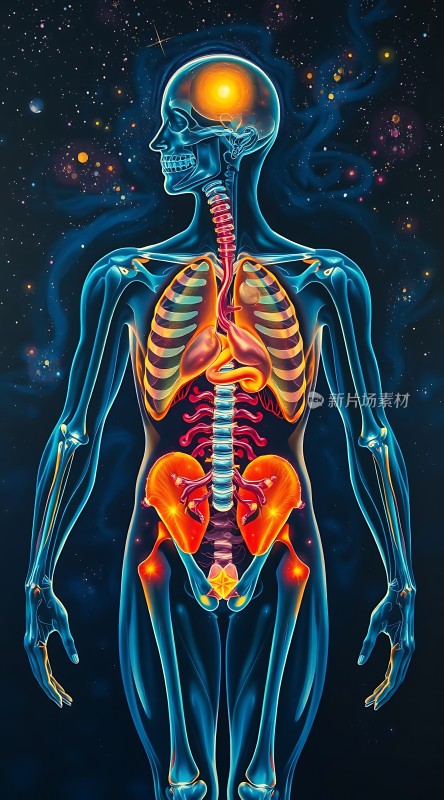 人体内部器官全览图