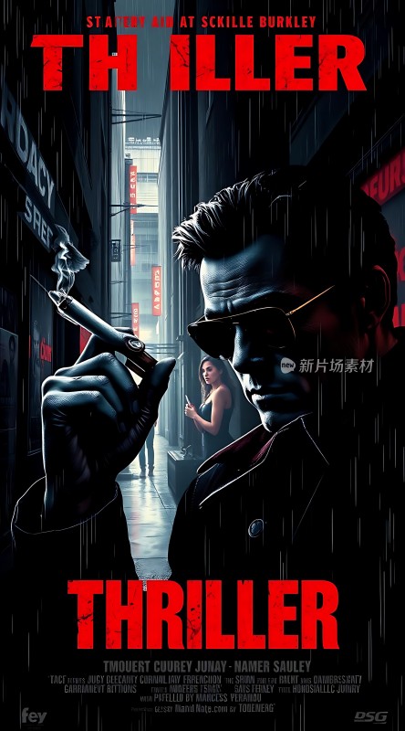 惊悚迷离雨夜街头暗藏杀机