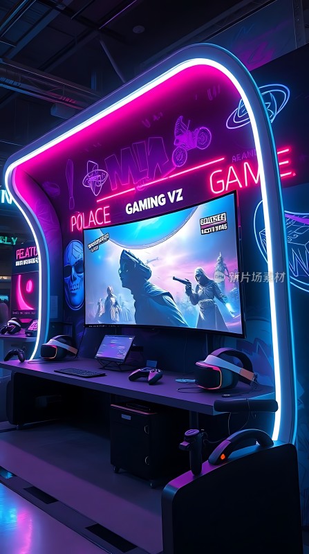 游戏体验区沉浸式电竞世界