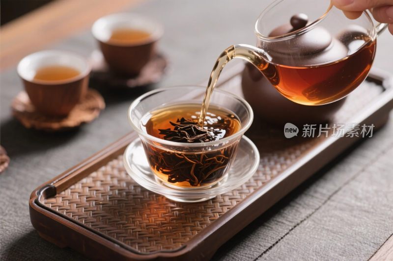 茶艺泡茶场景图