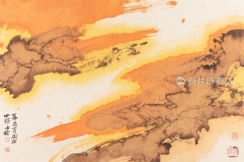 水墨国画山水画作