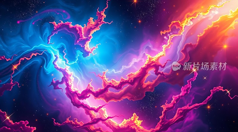 宇宙奇观星云幻彩