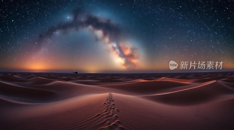 星空下的沙漠之旅