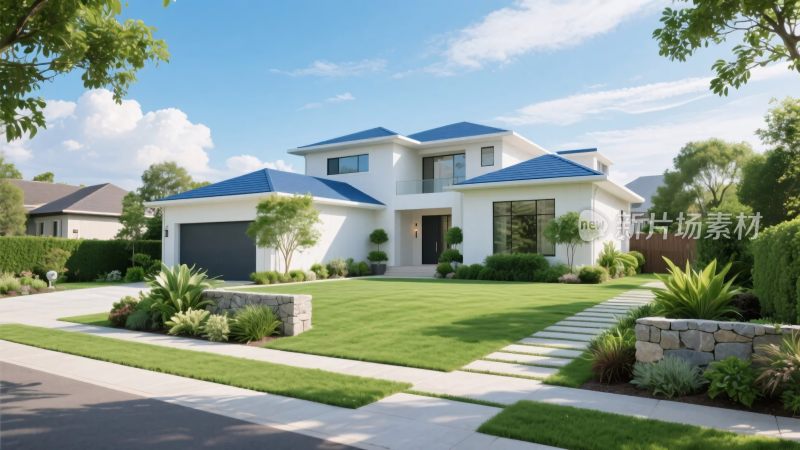 现代住宅庭院景观