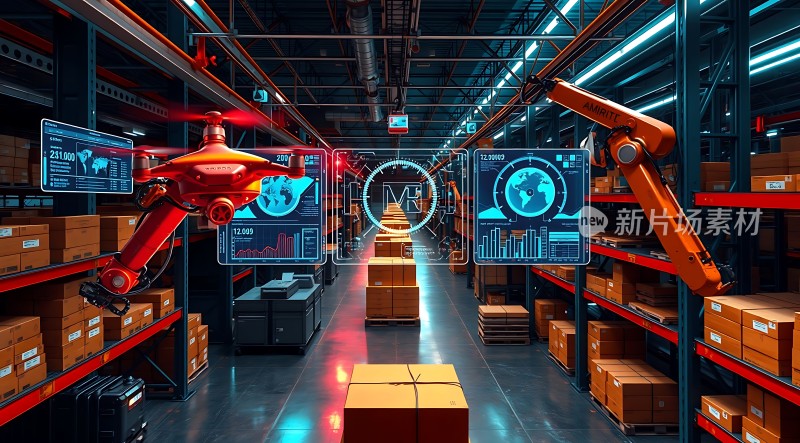 智能仓储系统高效运作