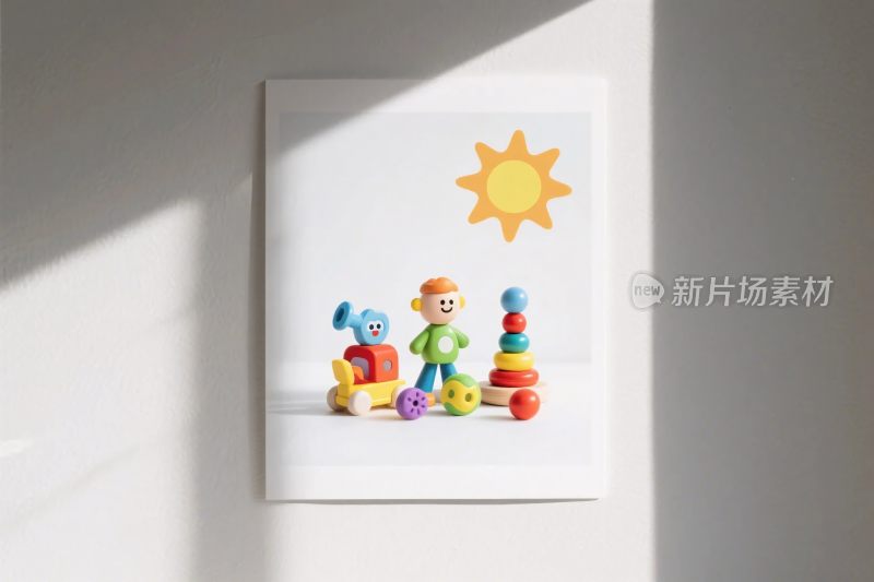 卡通玩具插画装饰