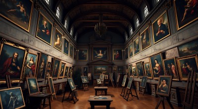 艺术殿堂经典画作尽收眼底