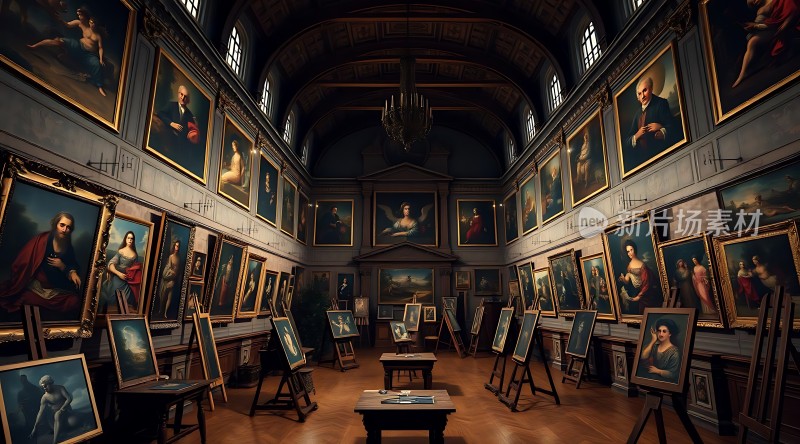 艺术殿堂经典画作尽收眼底
