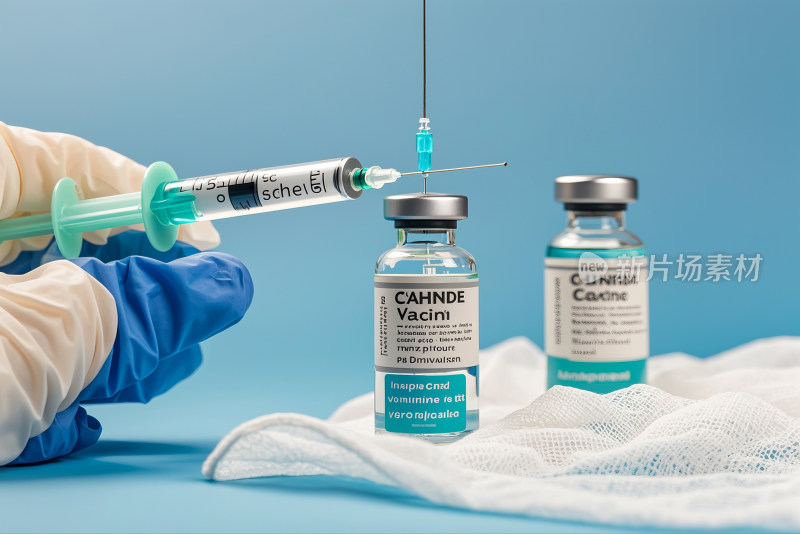医疗防疫药瓶针管疫苗