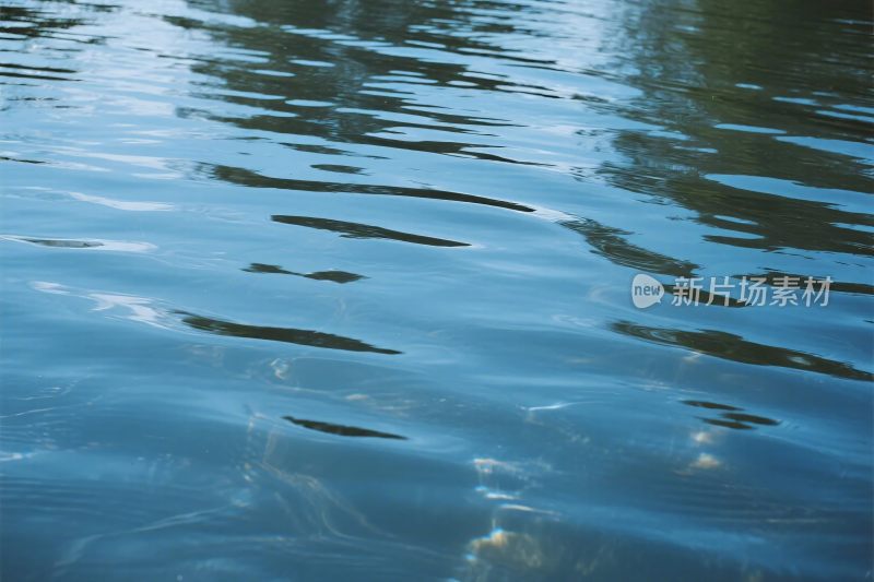水面波纹自然景观