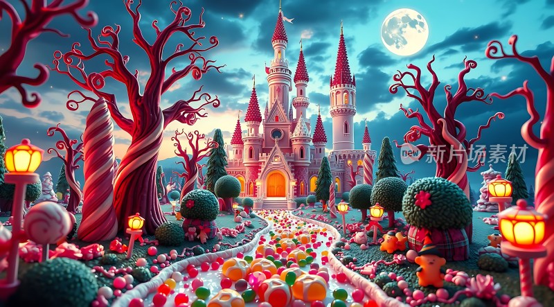 糖果城堡梦幻之夜