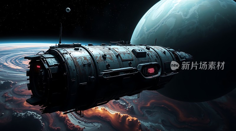 星际飞船探索未知宇宙