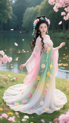 汉服佳人花间舞 汉服佳人花间舞