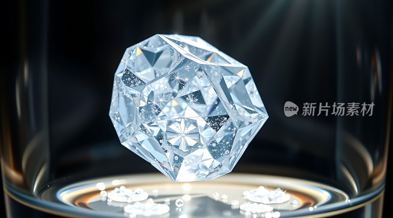 璀璨钻石闪耀光芒