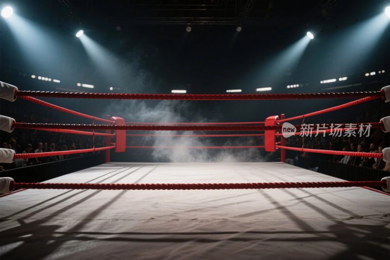 拳击赛场竞技场景