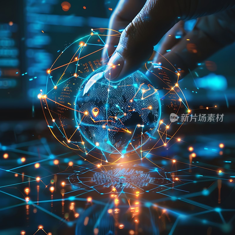 科技之手掌控未来世界