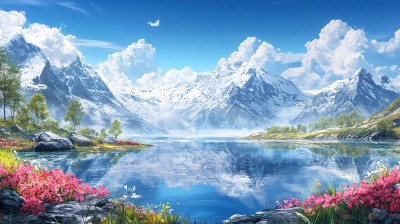 宽屏风景画 宽屏风景画