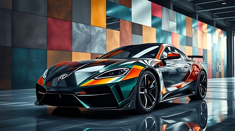 多彩赛车未来科技感十足！