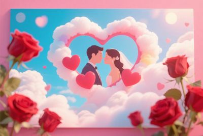 浪漫情侣爱心场景 浪漫情侣爱心场景