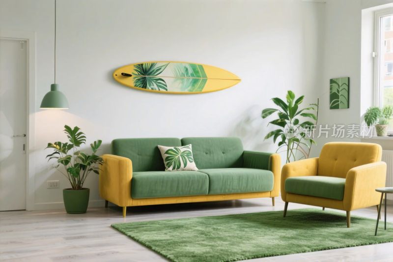 现代简约客厅布置