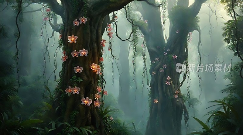 神秘森林秘境探险之旅