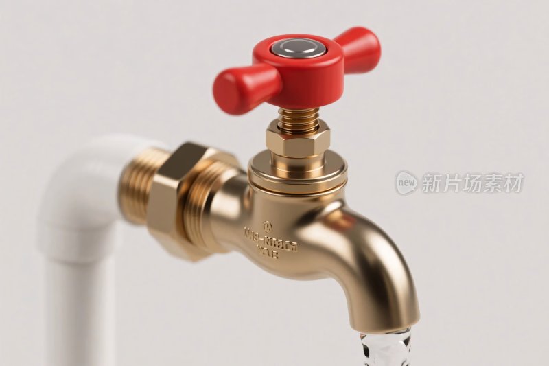 金属水龙头与管道