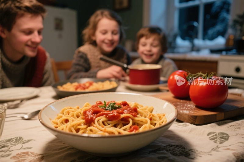 家庭餐桌美食共享