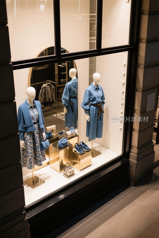 服装店橱窗陈列