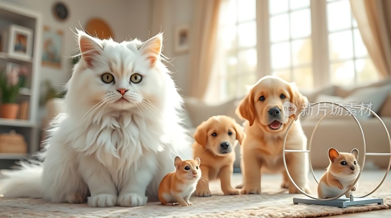 温馨家园萌宠齐聚一堂