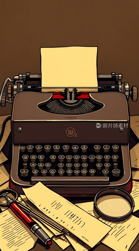 复古打字机与写作工具的结合