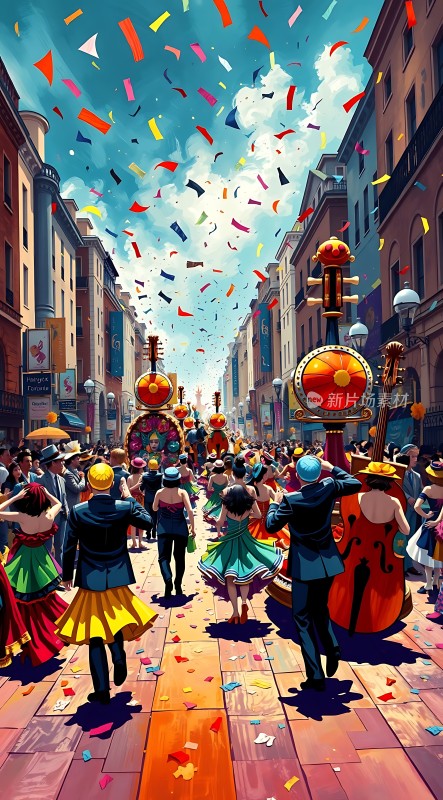 狂欢节上的音乐盛宴