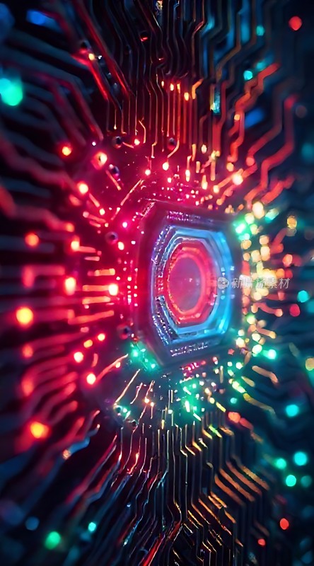 科技之光未来电路的璀璨世界