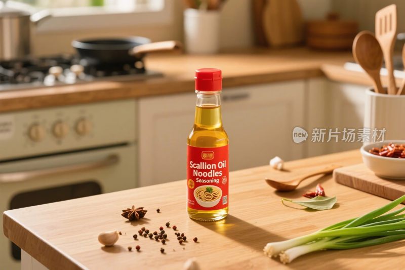 厨房烹饪食材场景