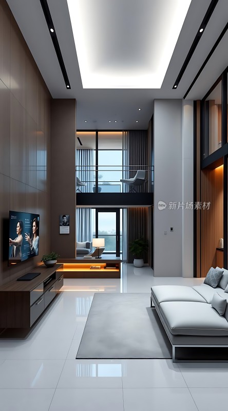 现代家居设计简约风格客厅