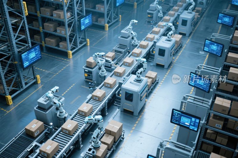 智能仓库自动化物流