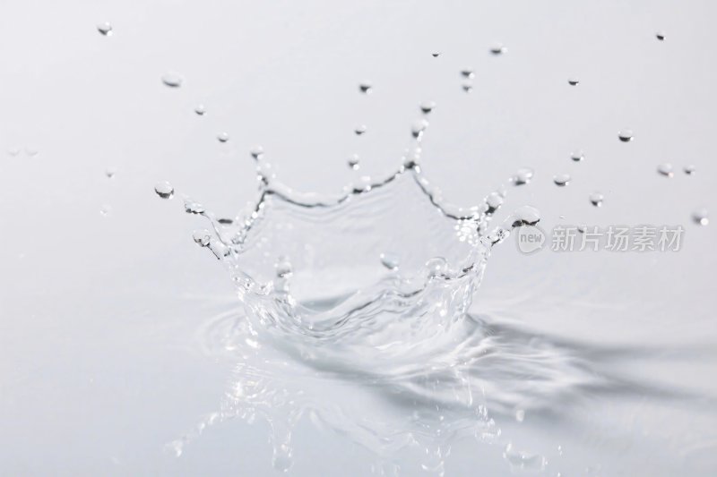 水花飞溅特写图
