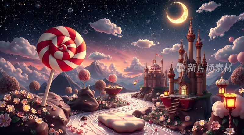 糖果城堡梦幻之夜