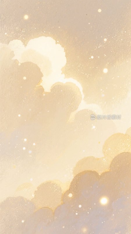 梦幻唯美的云朵天空景象