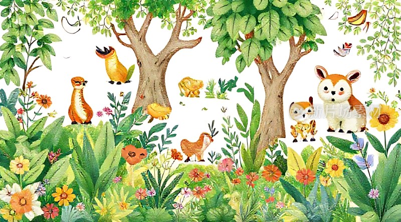 森林里的动物们