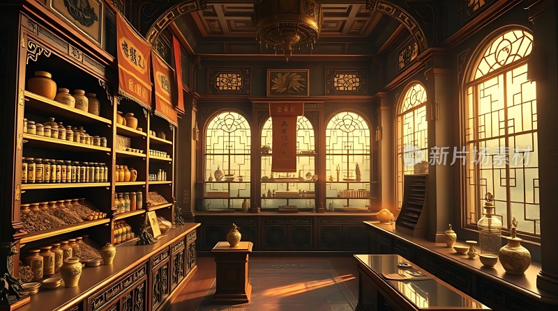 古风药铺