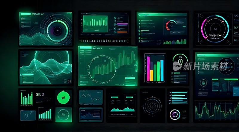 未来科技数据图表展示