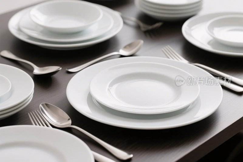 餐桌餐具摆放图