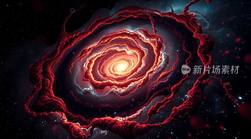 红色星云漩涡