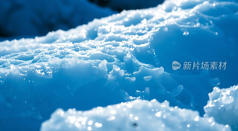 冰封世界晶莹剔透