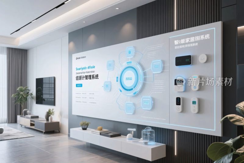 智能家居展示场景图