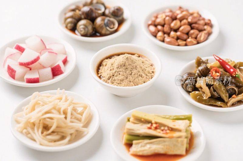 多样食材展示图