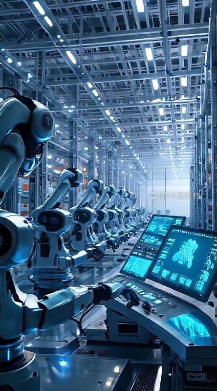 智能机器人生产线