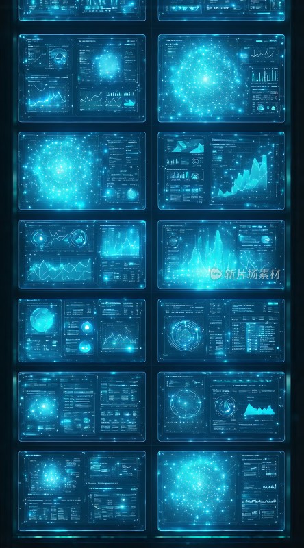 未来科技数据图表展示